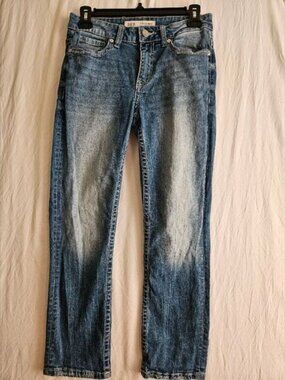 BKE Women's Straight Leg Jeans - Classic Blue